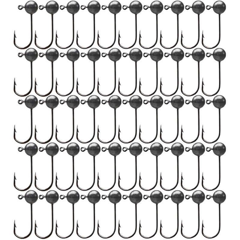 Fishing Equipment List - 50PCS Original Color Lead Jig Head