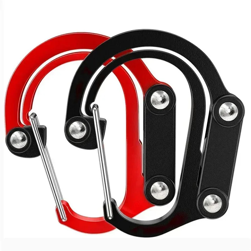 Fishing Equipment List - Multifunctional Rotating Carabiner Heavy Duty Hook