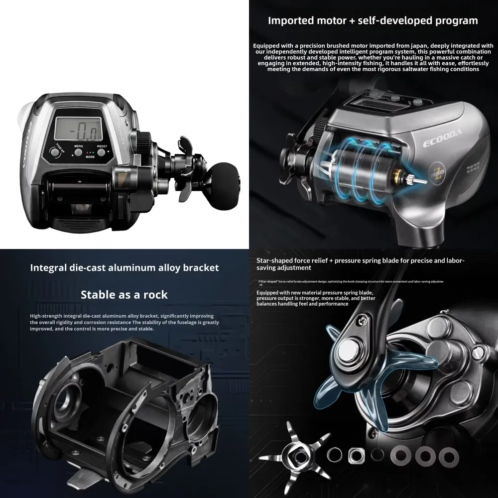【2026 Hot Selling】 Ecooda New  - огляд і ціна Electric Fishing Reel