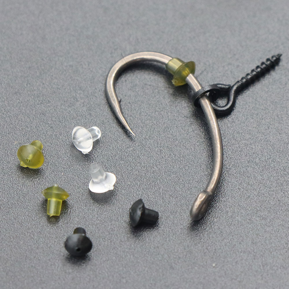 50pcs Carp Fishing Hook Stop B - огляд і ціна Fishing Equipment Basics
