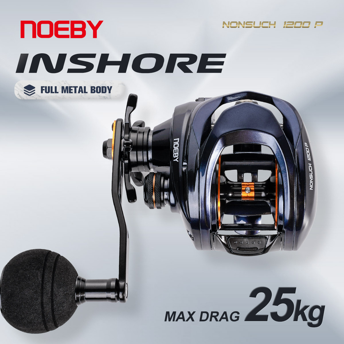 Noeby Inshore Baitcasting Fish - огляд і ціна Electric Fishing Reel