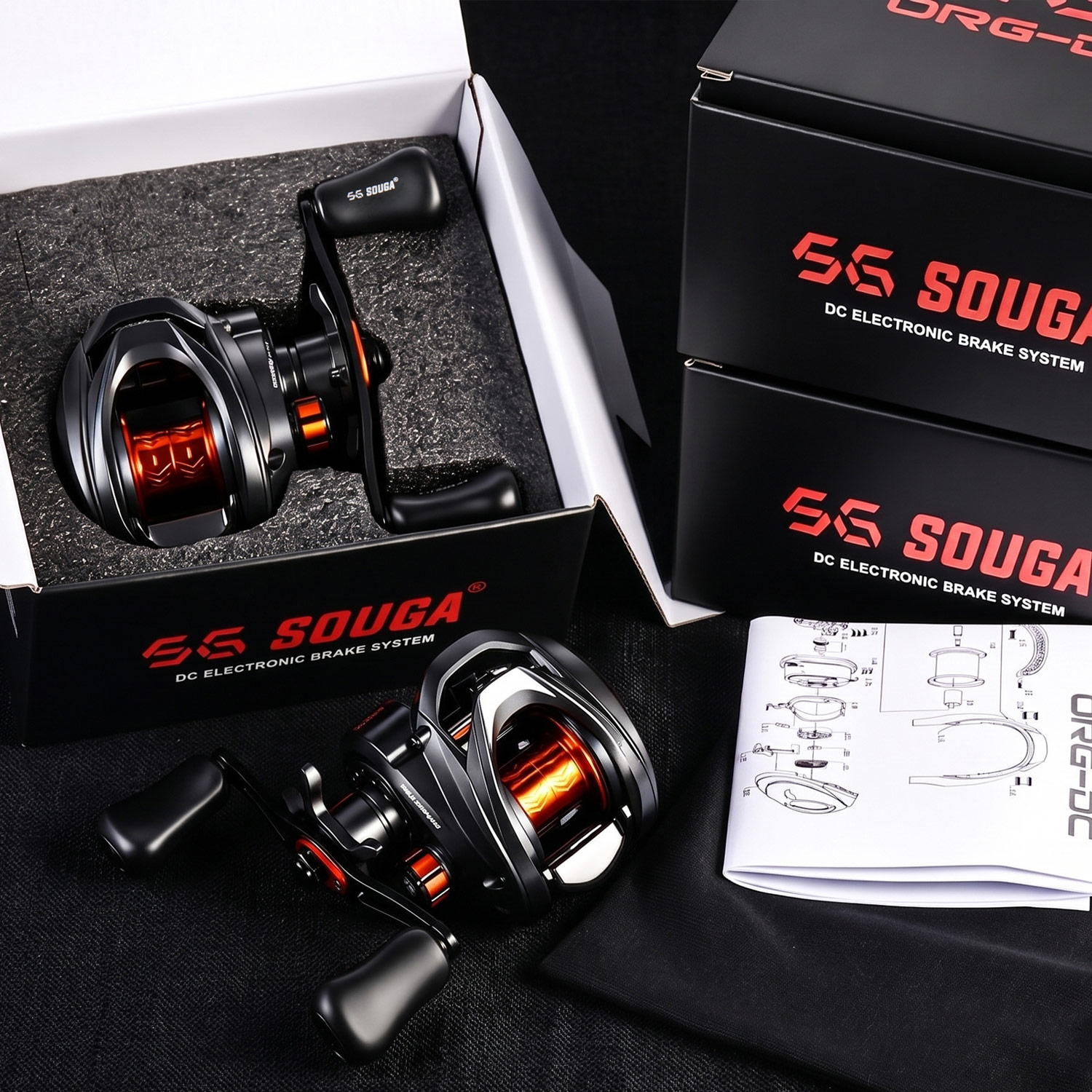 Sougayilang ORG-DC iDC Electro - огляд і ціна Electric Fishing Reel