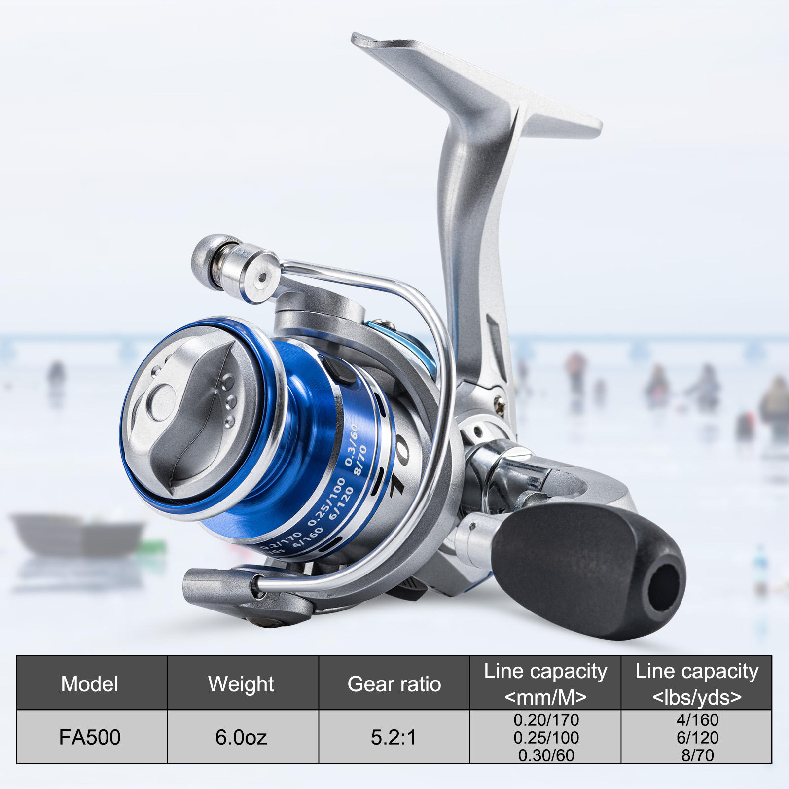 Goture New Ice Fishing Reels W - огляд і ціна Fishing Equipment List