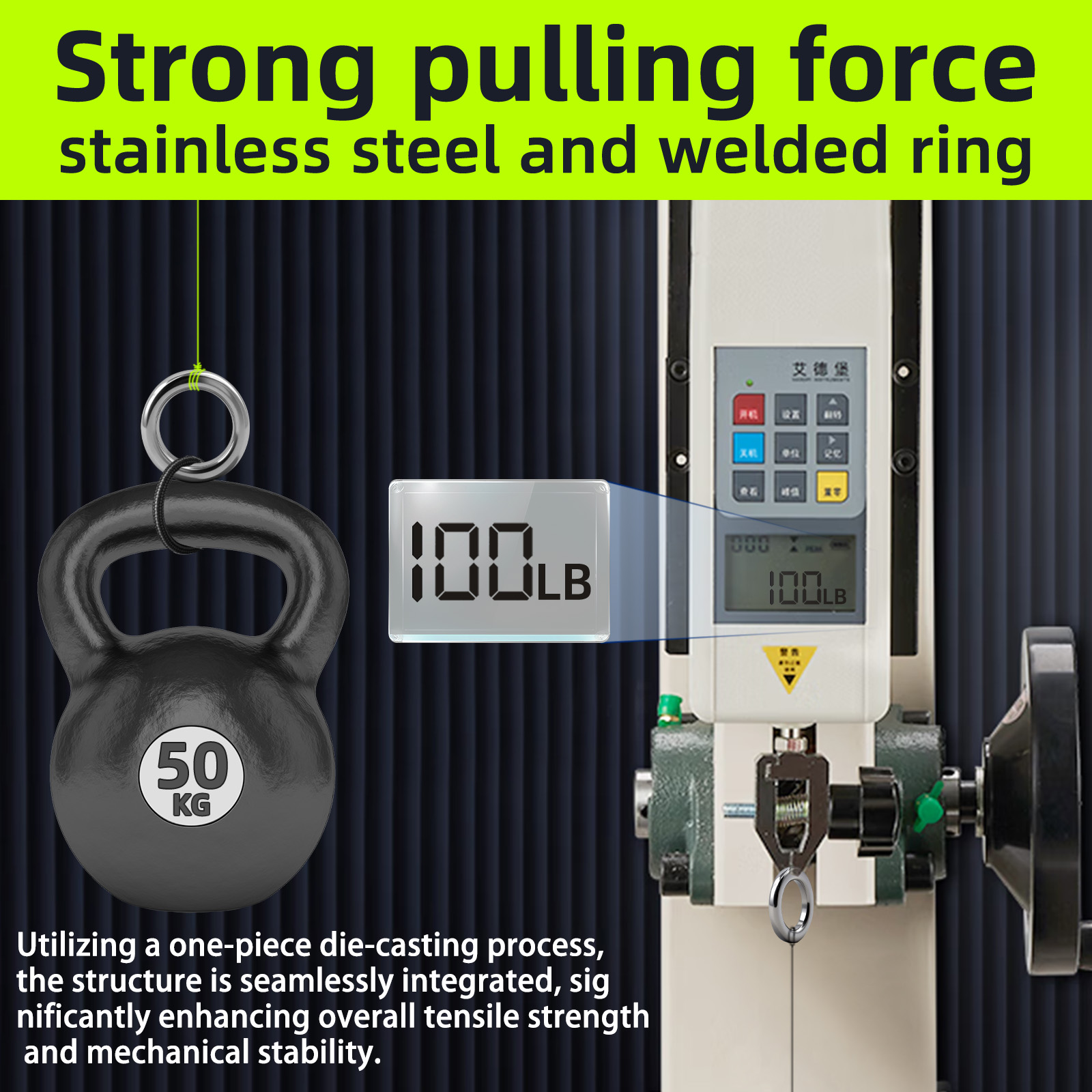 9KM Solid Ring Fishing 50pcs S - огляд і ціна Fishing Equipment Basics