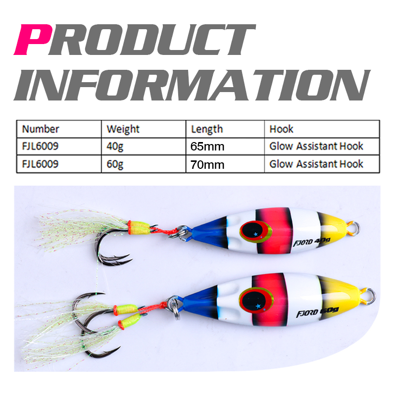 FJORD 40g 60g Metal Jig Sea Fi - огляд і ціна Fishing Equipment List