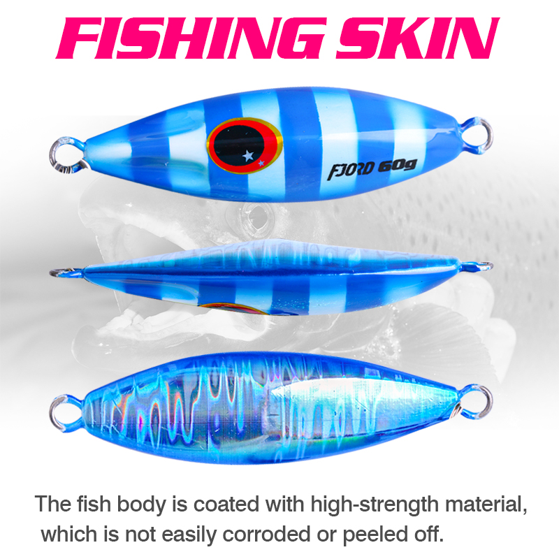 FJORD 40g 60g Metal Jig Sea Fi - огляд і ціна Fishing Equipment List
