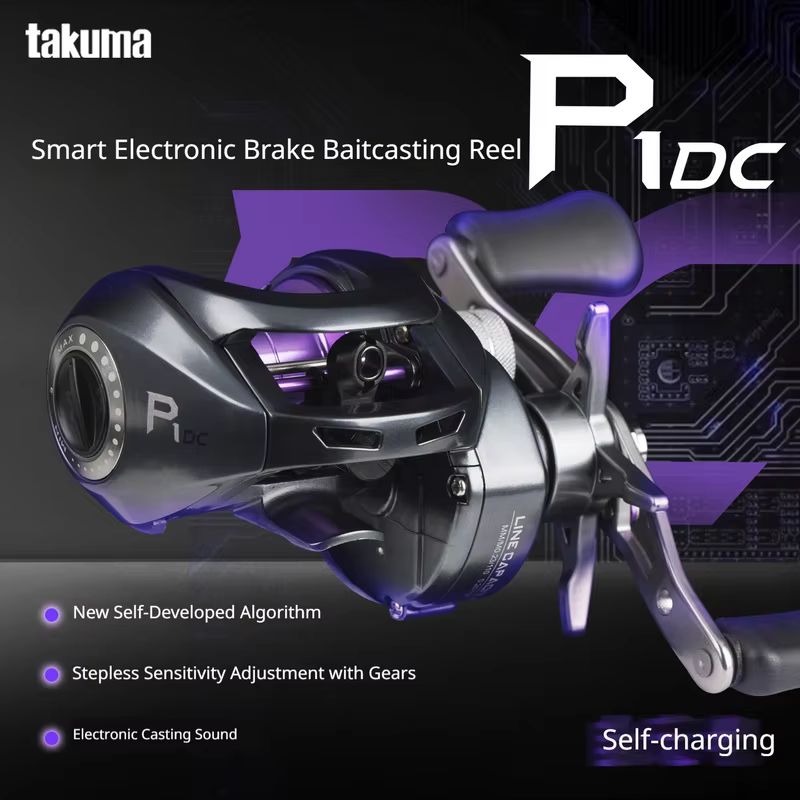 Takuma P1dc Baitcasting Reel I - огляд і ціна Electric Fishing Reel