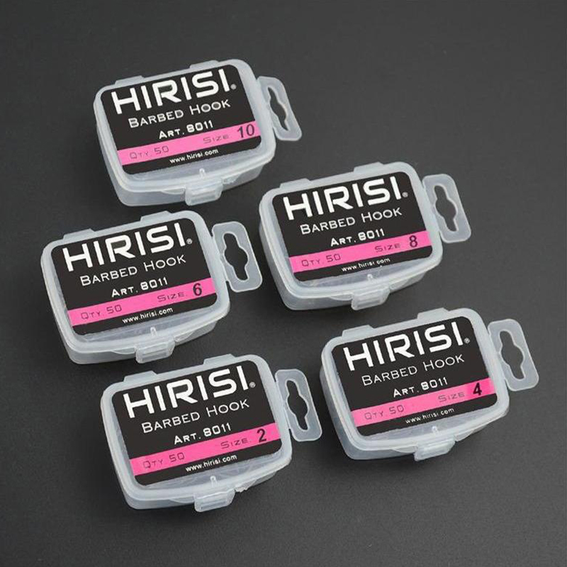 Hirisi 50pcs Boxed Hooks Barbe - огляд і ціна Fishing Equipment Market