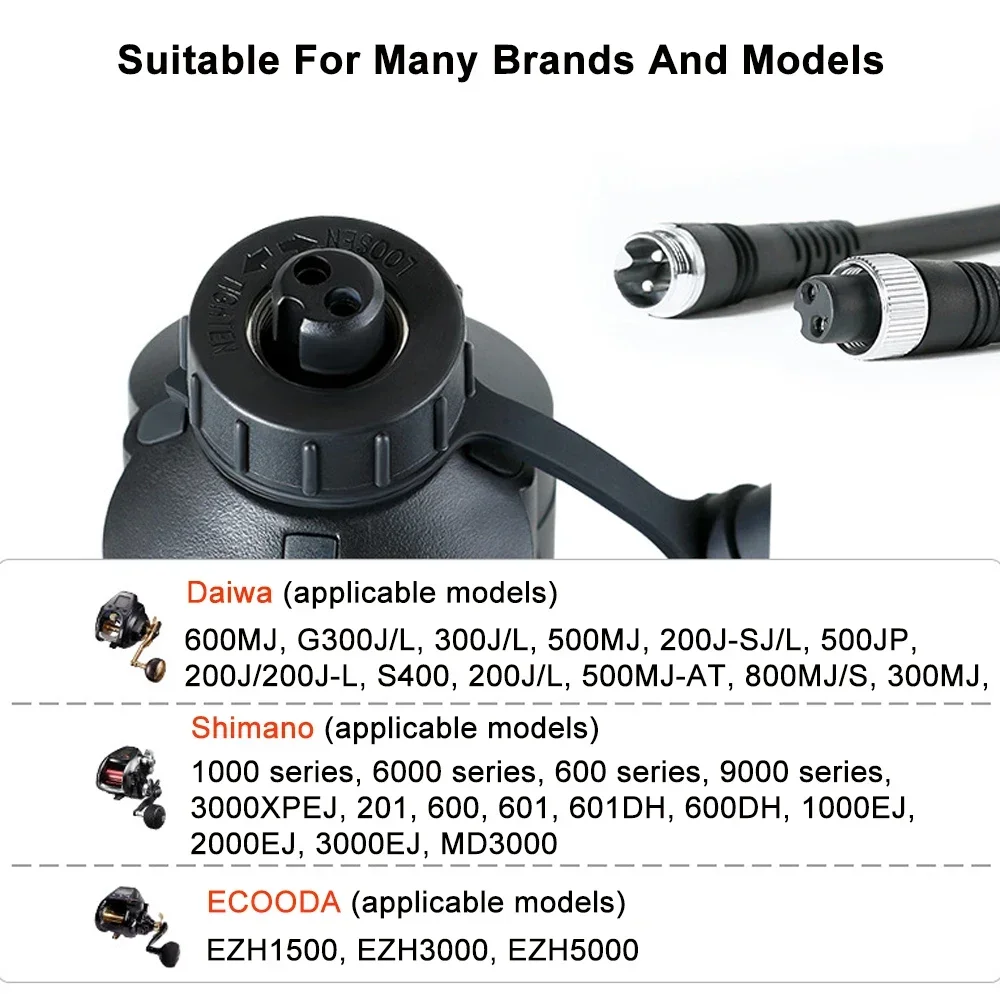 14.8V Electric Reel Fishing El - огляд і ціна Electric Fishing Reel
