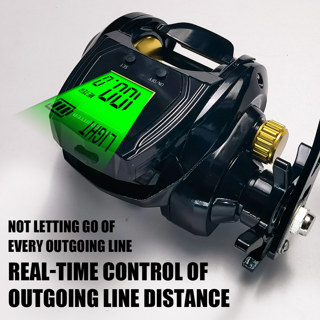 16-Kilogram Braking Force, 6.3 - огляд і ціна Electric Fishing Reel